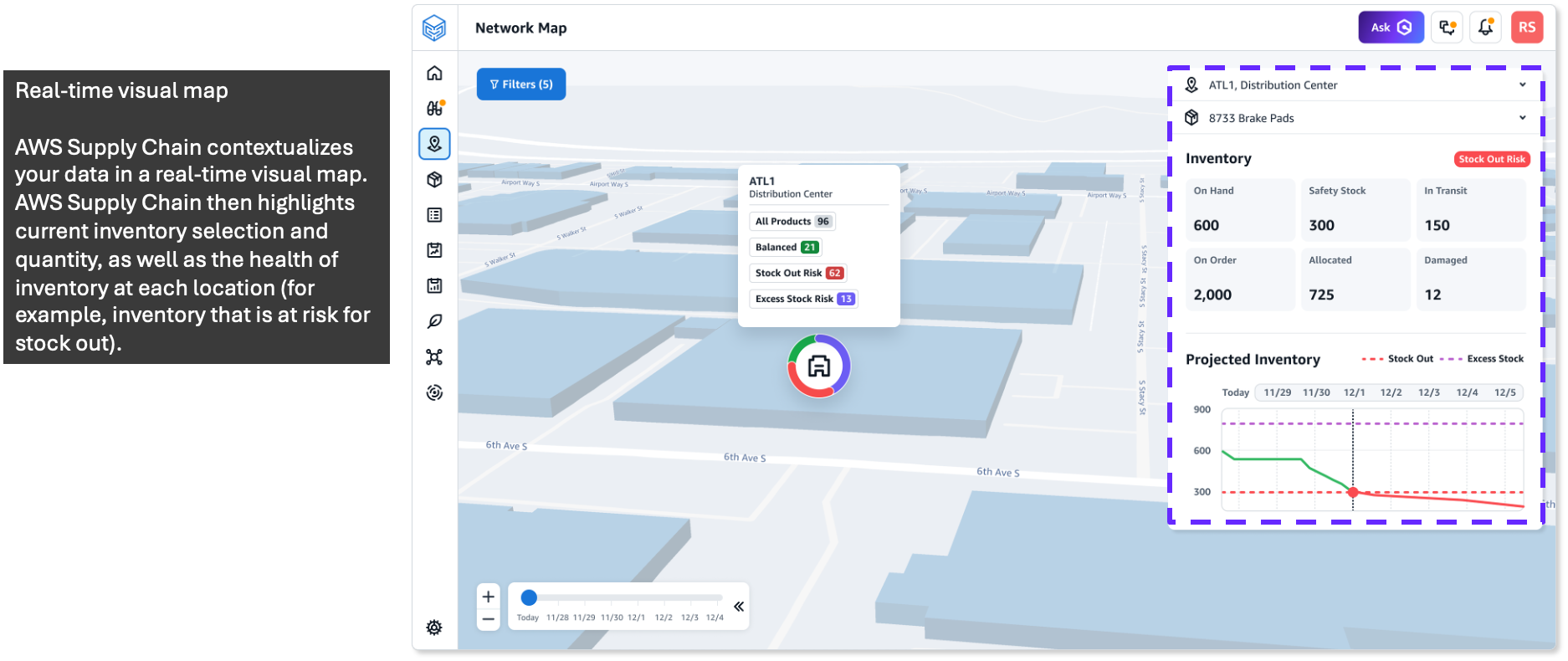 AWS Supply Chain Interface 3